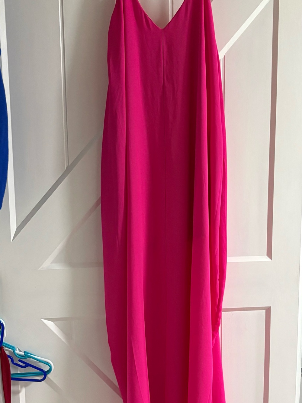 Pink Lily Hot Pink Slip Dress